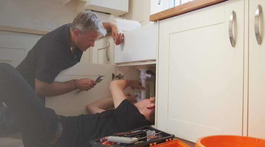 Professional burst pipe repair services in Sarepta, LA